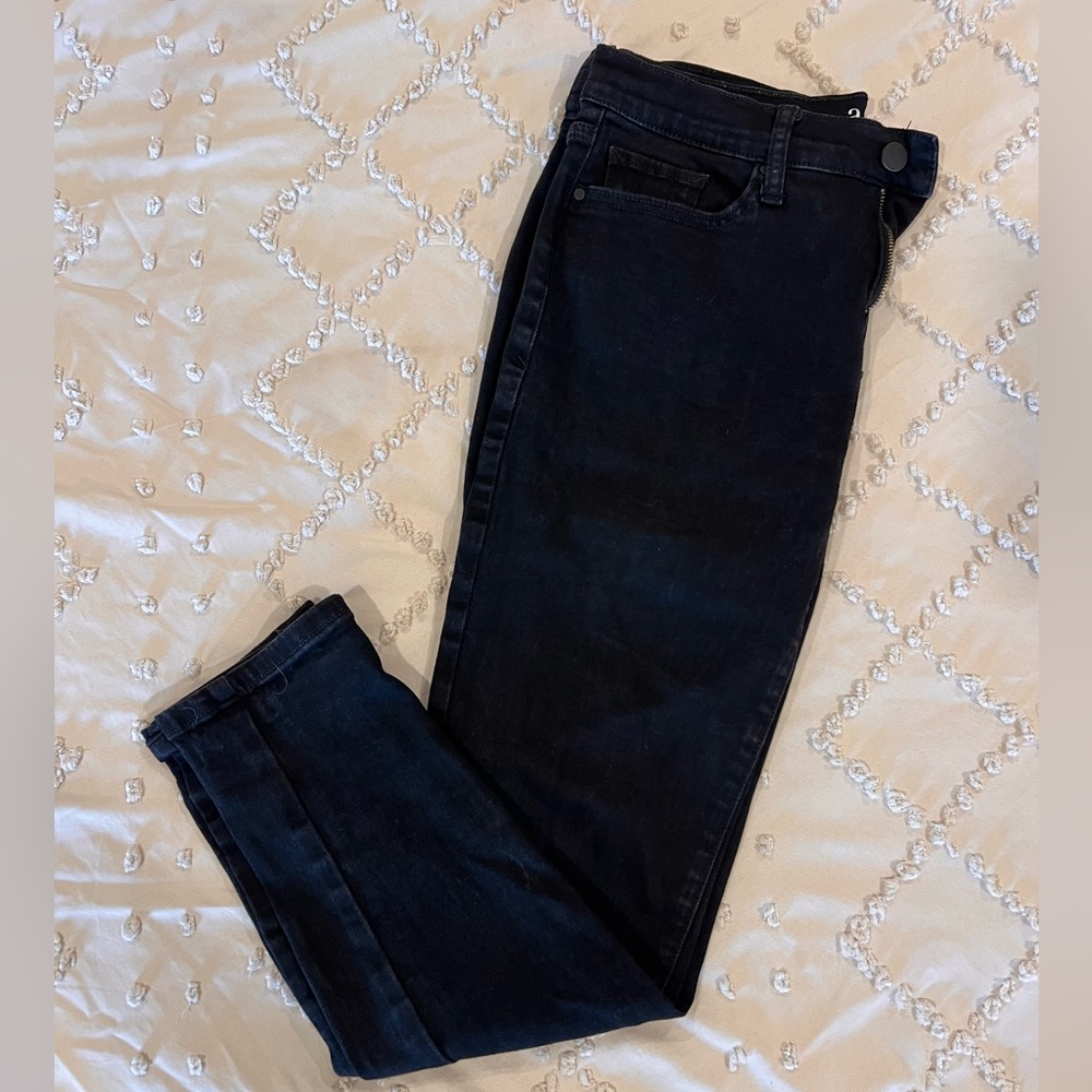 a.n.a Black High Rise Skinny Ankle Jean